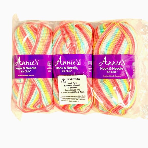 Annie's Hook & Needle Kit Club - Crochet Lacy Chevron Baby Blanket - New/Sealed - Picture 4 of 6